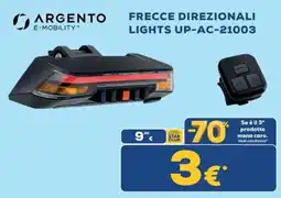 Euronics Argento frecce direzionali lights up-ac-21003 offerta