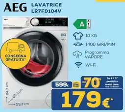 Euronics AEG Lavatrice offerta