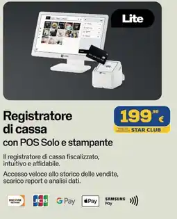 Euronics Registratore di cassa Lite offerta
