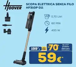 Euronics Hoover Scopa elettrica senza filo offerta