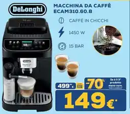 Euronics DeLonghi macchina da caffè offerta