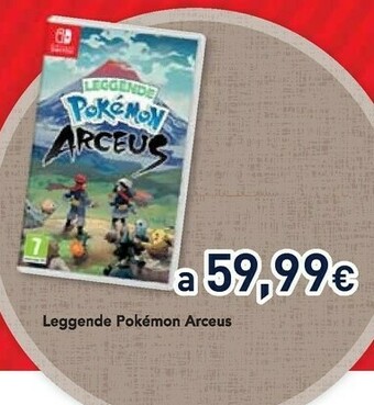 Unieuro Leggende pokémon arceus offerta