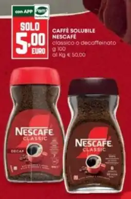Panorama Nescafe caffe solubile offerta