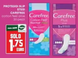 Panorama Proteggi slip stesi Carefree offerta