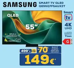Euronics Samsung 55" Smart TV QLED offerta