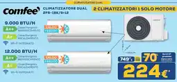 Euronics Comfee Climatizzatore Dual offerta