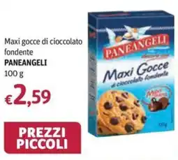 Futura Supermercati Paneangeli Maxi gocce di cioccolato fondente offerta