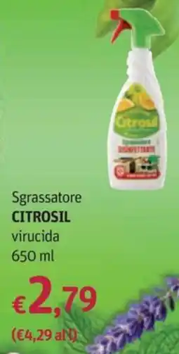 Futura Supermercati Citrosil Sgrassatore virucida offerta