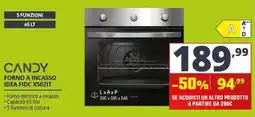 Comet Candy Forno elettrico a incasso offerta