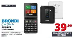 Comet Brondi Flipper Senior Phone offerta