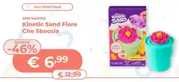 Mornati Paglia Spin Master Kinetic Sand Fiore Che Sboccia offerta