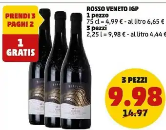 PENNY Rosso veneto igp offerta