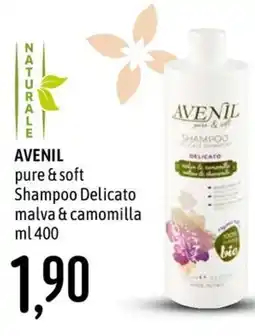 Emisfero Avenil pure & soft Shampoo Delicato malva & camomilla offerta