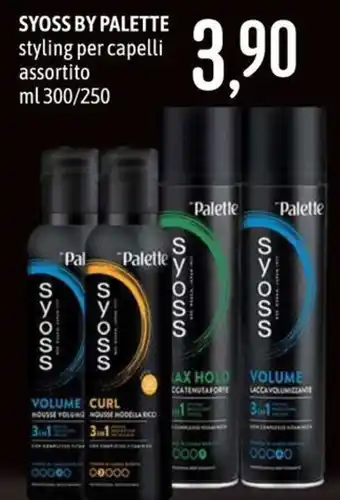 Syoss by Palette styling per capelli