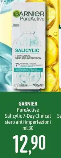Emisfero Garnier PureActive Salicylic 7-Day Clinical siero anti imperfezioni offerta