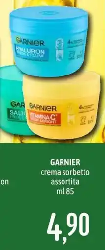 Emisfero Garnier crema sorbetto offerta