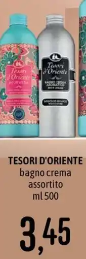Emisfero Tesori d'Oriente bagno crema offerta