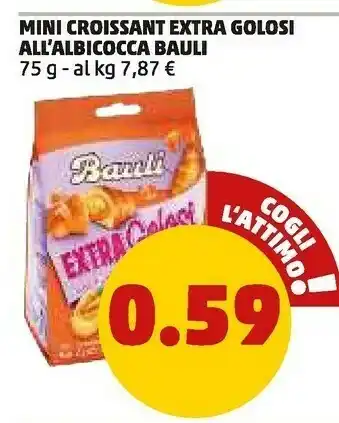 PENNY Mini croissant extra golosi all'albicocca offerta