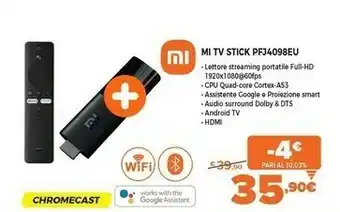 Expert Mi tv stick pfj4098eu offerta