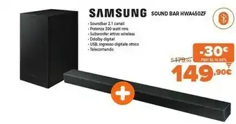 Expert Soundbar hwa45zf offerta
