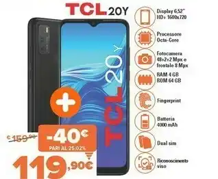 Expert 20y 16,6 cm (6.52") android 11 4g micro-usb 4 gb 64 gb 4000 mah nero offerta