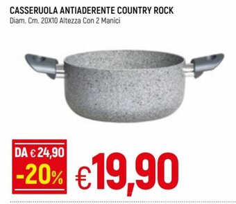 Casseruola Antiaderente Country Rock