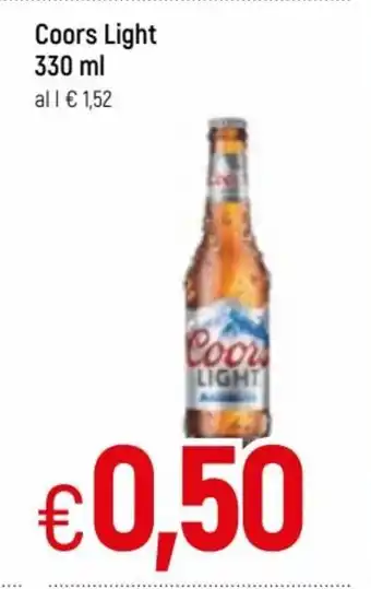 Famila Coors Light 330 ml offerta