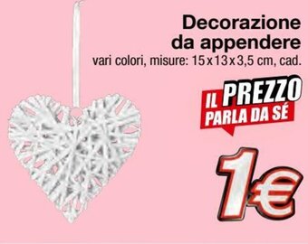 KiK Decorazione da appendere offerta