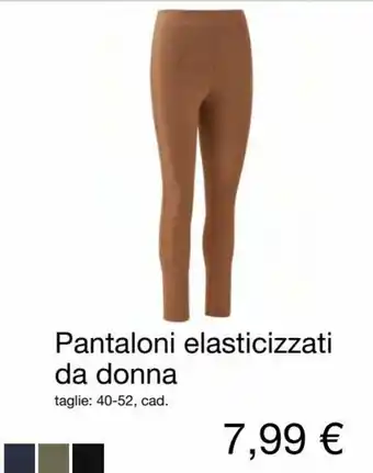 KiK Pantaloni elasticizzati da donna offerta