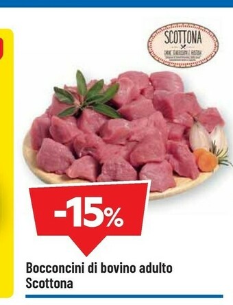DPiù Bocconcini di bovino adulto scottona offerta