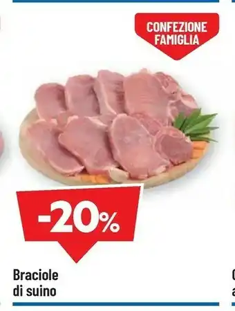 DPiù Braciole di suino offerta