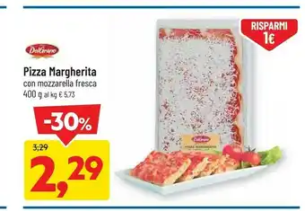DPiù Pizza margherita con mozzarella fresca 400 g offerta