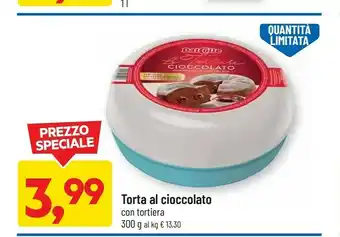 DPiù Torta al cioccolato offerta