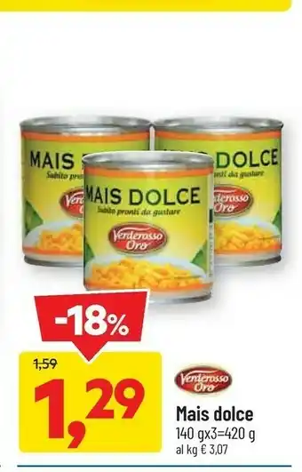 DPiù Mais dolce offerta