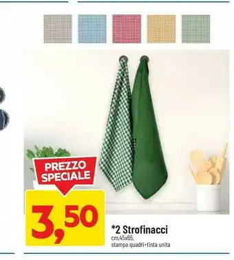 DPiù 2 strofinacci offerta