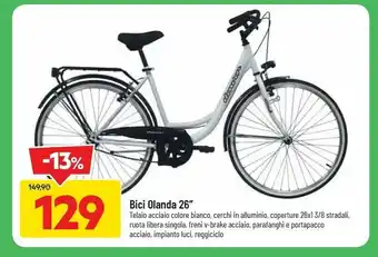 DPiù Bici olanda offerta