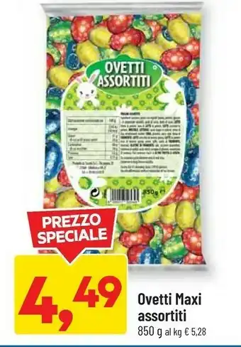 DPiù Ovetti maxi assortiti offerta