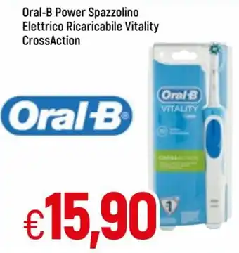 Famila Oral-B Power Spazzolino Elettrico Ricaricabile Vitality CrossAction offerta