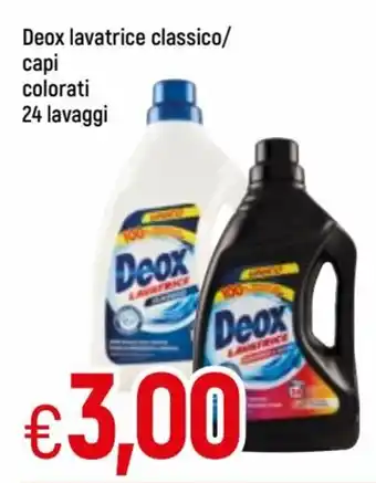 Famila Deox Lavatrice Classico/Capi Colorati 24 Lavaggi offerta