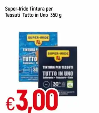 Famila Super-Iride Tintura per Tessuti Tutto in Uno 350g offerta