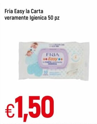 Famila Fria Easy la Carta veramente Igienica 50 pz offerta