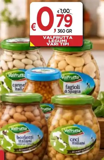 Valfrutta legumi vari tipi