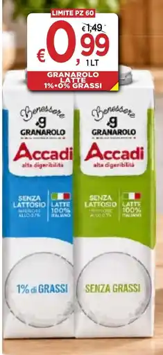 Jero Market Granarolo Latte offerta