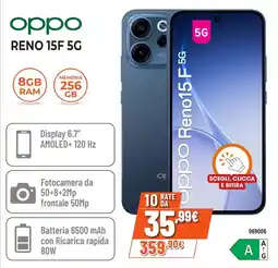 Expert Di Lella Oppo Reno 15F 5G offerta