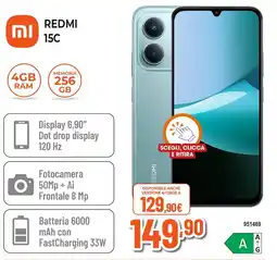 Expert Di Lella Redmi 15C offerta