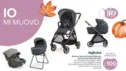 Io Bimbo Inglesina Sistema Quattro Electa 2026 Darwin Infant Recline EVO offerta