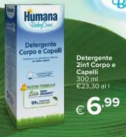 Io Bimbo Humana BabyCare Detergente 2in1 Corpo e Capelli offerta