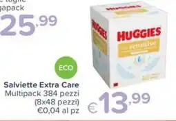 Io Bimbo Huggies Salviette Extra Care Multipack offerta