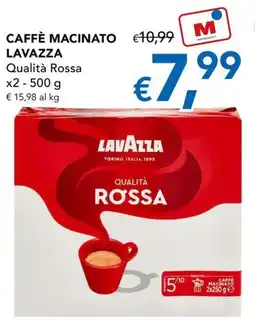 Migross Superstore Caffè macinato Lavazza Qualità Rossa offerta