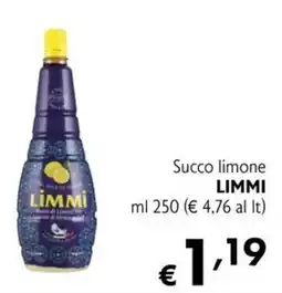 Maxi Supermercati Succo limone Limmi offerta
